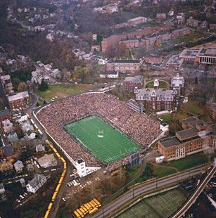 Aerial of Old Mountaineer Field
