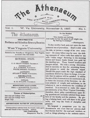 1887 issue of The Athenaeum